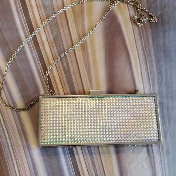 BCBGeneration silver clutch - Picture 3 of 3